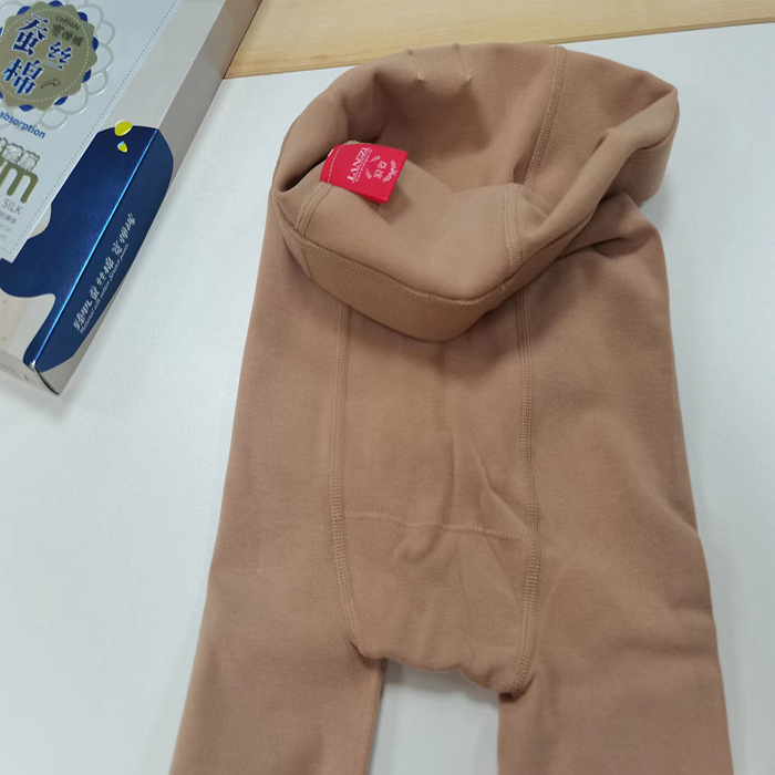 清仓大特价：160克蚕丝棉宽弹裤L5701
